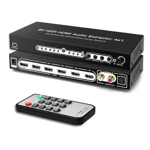 avedio links 8K HDMI セレクター4k120hz対応 Amazon.com: avedio links 8K HDMI 2.1 Switch 4K@120Hz 8K@60Hz