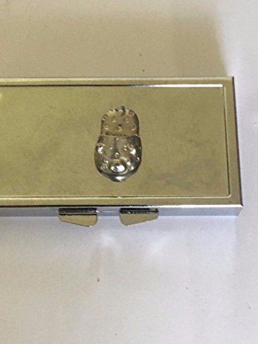 Cute Pig Chaussons Tg91 pilulier 7 jours étain anglais avec miroir