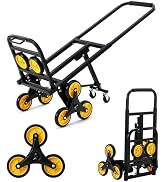 ガービー（Garvee） キャリーカート 折り畳み 3輪 台車 10つの車輪 軽量 ハンドトラック 耐荷重150 kg 補助輪付 静音 荷物運搬 業務用