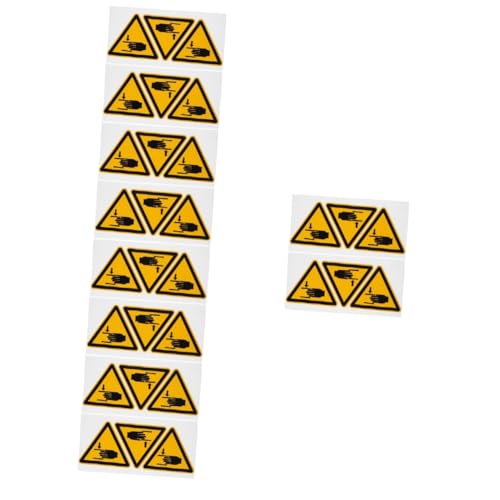 Étiquettes pour éviter le pincement des mains et sécuriser vos machines de production