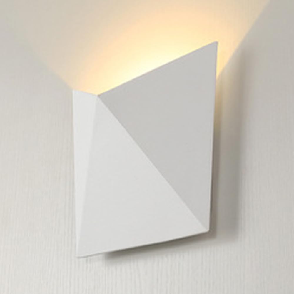 KXEcoLife Wall lights for bedroom LED Sconce Lighting Fixtures Aluminum Sconces 5W Warm White 3000K Indoor Outdoor Hardwired Lamp Living Room Bedroom Hallway Porch Balcony