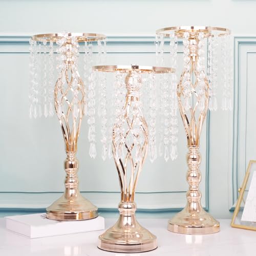 Soporte de flores de metal para arreglos florales de boda y centros de mesa de fiesta 7
