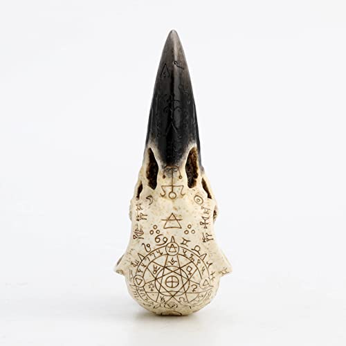 Escultura de Calavera de Cuervo Ritual Veronese Design miniatura 2