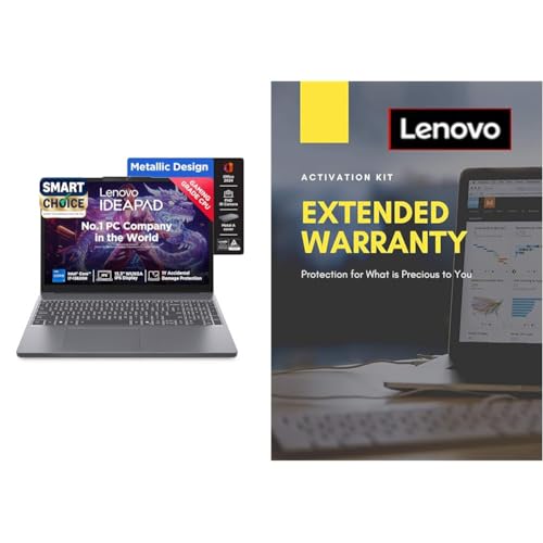 Image of Lenovo Smartchoice Ideapad Slim 3, 13th Gen Intel Core i7 13620H, 16GB RAM, 512GB SSD, WUXGA IPS, 15.3 inch /38.8cm, Win 1 Year Extended Warranty with Onsite Service (5WS0K75657)
