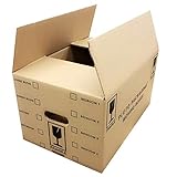25 Strong Cardboard Storage Packing Moving House Boxes 47cm x 31.5cm x 25cm 44 Litres - Image 3