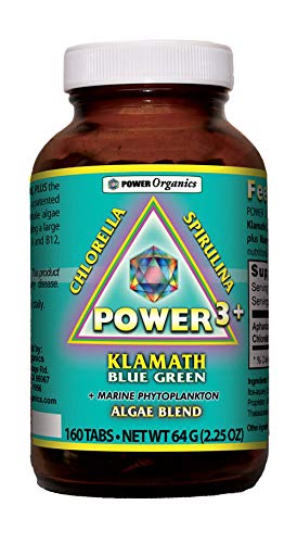 Blue Green Algae Power 3+ 400mg 160 Tablets