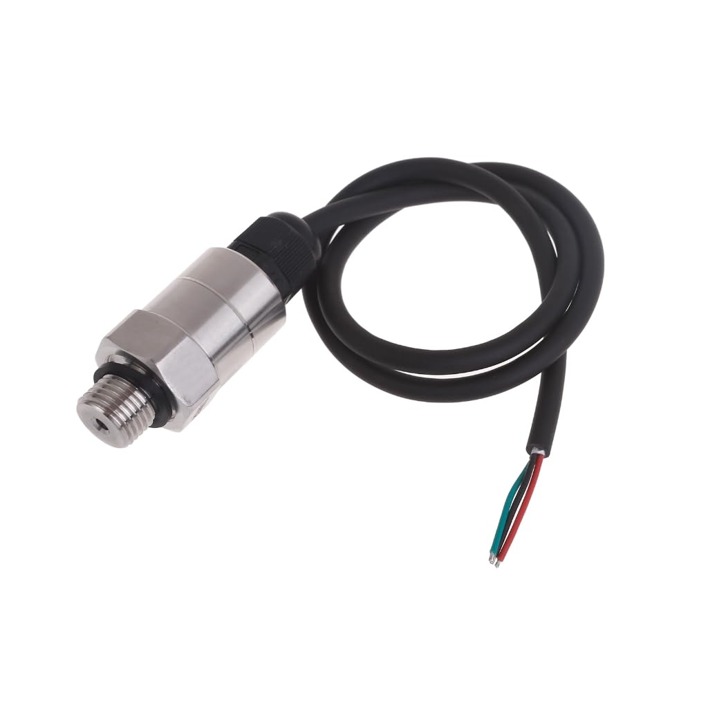 Sensor de presión de agua analógico preciso con chip cerámico avanzado sensor de presión G1/4 transmisor de presión de acero inoxidable