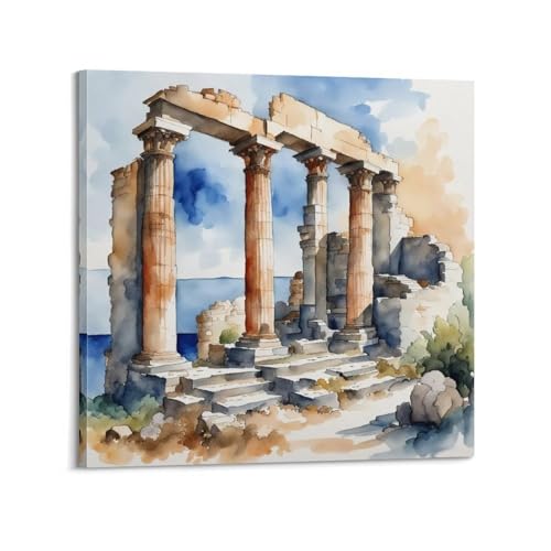 Toile esthétique Grèce JIDUHON peinture murale haut de gamme
