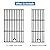 Cooking Grates for Charbroil Performance Grill - 463365021 463365522 463352521 463350521, Grill Grates for Advantage 463344116 463344015 463370719 463343015, Cast Iron, 17", 3 Packs