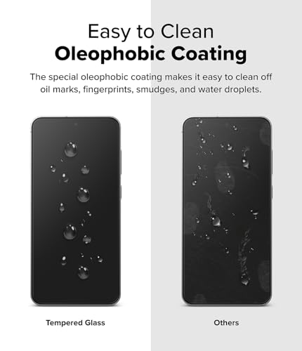 Image of Ringke for Samsung Galaxy S24 FE Screen Protector [Easy Slide, 2 Pack]