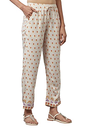 Image of W for Woman Rayon W Strechable Casual Style Straight Pants for Women | Trousers for Women