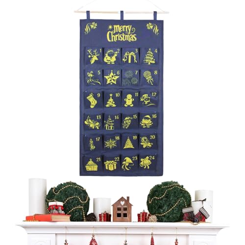 Sac de Rangement de Noël Mural pour Remplir de Bijoux et Chocolat Sans Encombrer l'Espace