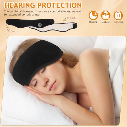 Cache-oreilles réduction bruit sommeil et chauffe-oreilles