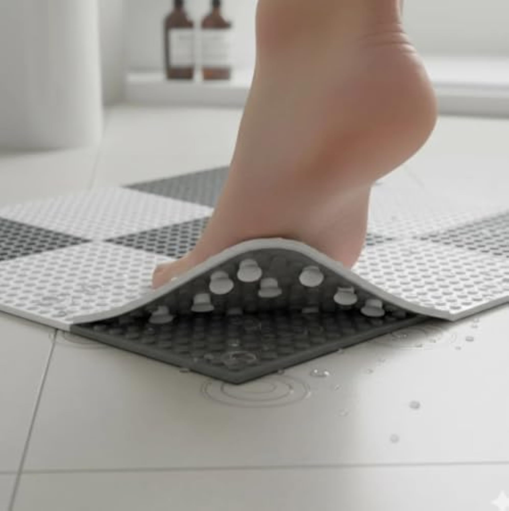 Bath Anti-Slip Mat, Mini Bubbles Design