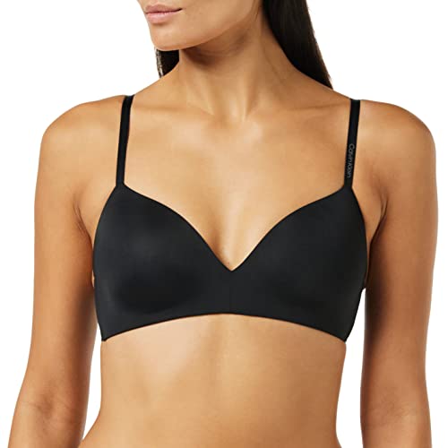 Calvin Klein Damen Demi-Cups BH Lightly Lined Gefüttert, Schwarz (Black),...