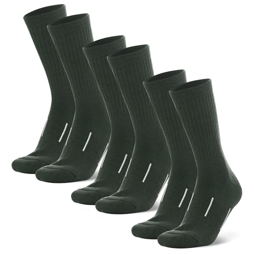 Image of Merino Wool Socks for Men and Women Hiking Merino Wool Boot Socks Thermal Warm Crew Style Work