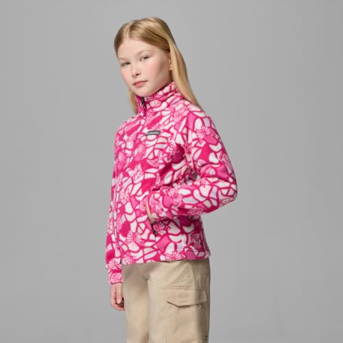 Image of Columbia Girls Benton Springs Ii Printed Fleece