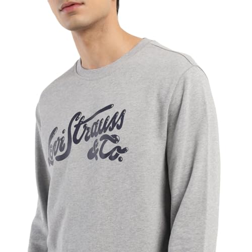 Image of Levi's Cotton Blend Men Crew Neck Sweatshirt