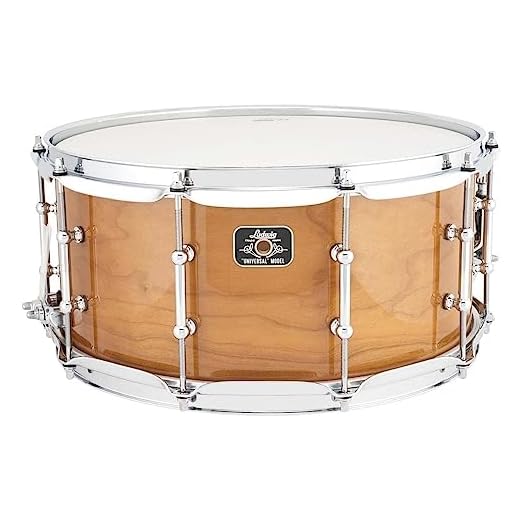 Ludwig 14" x 6.5" Universal Wood Snare Drum, Cherry (LU6514CH)