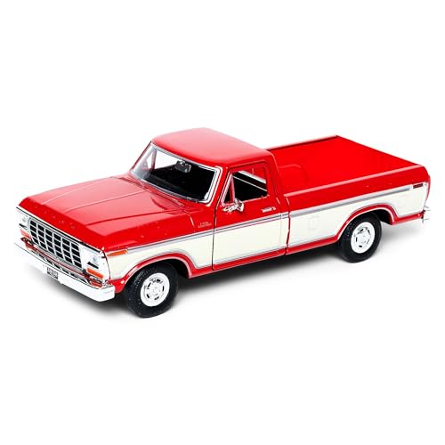 Ford F-150 Custom Pickup 1:24 Diecast Motormax miniatura 3