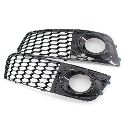 Cache antibrouillard A4 B8 08-12 finition nid d'abeille premium grilles de pare-chocs haute résistance
