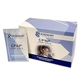 Kinship Comfort Brands Travel CPAP Mask Cleaning Wipes, Towelettes, Unscented and Lint Free Cleanser to Clean Filters, Tubes and BIPAP Machines, Individually Wrapped, Pack of 30
