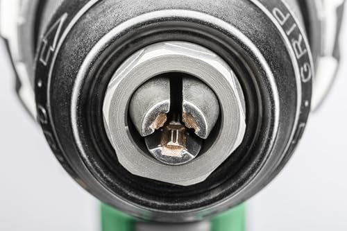 Hikoki Akku Schlagbohrschrauber DV36DCW2Z, 13 Mm Metall-Schnellspannbohrfutter (36V, Max. Festdrehmoment Hart: 155 Nm, Brushless, ZubehöR: 1 Zusatzhandgriff, 1 Hscii Koffer, Ohne Akku Und LadegeräT) - 6
