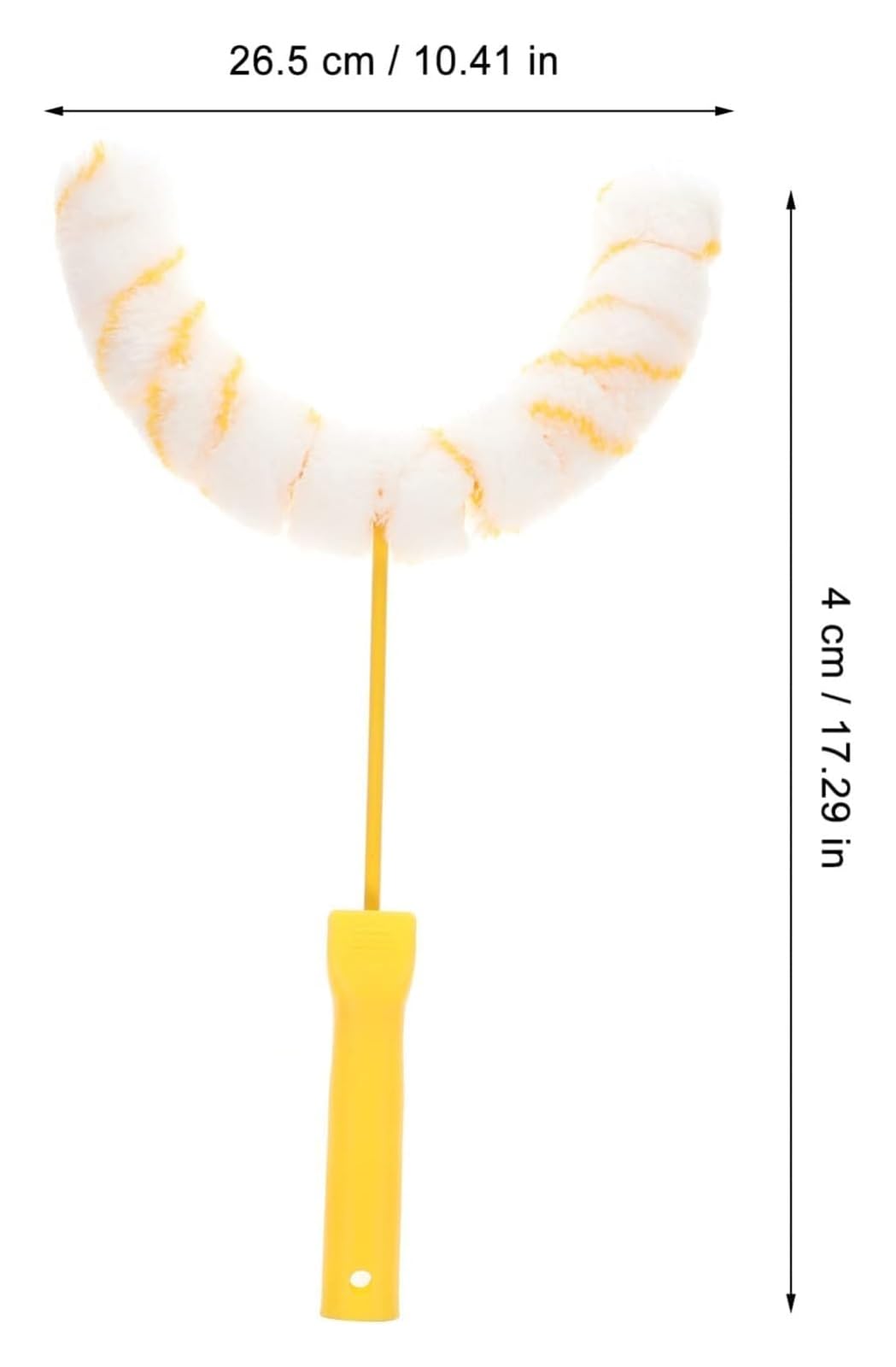 Pequeño cepillo de tambor Kit de rodillos de pintura con mango extensible, rodillos de esponja de microfibra de espuma estándar mini recargables(44X26.5X5CM)