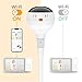 CHILLAX Baby Monitor Baby Mood Plus,5-inch 1080p HD Camera Wi-Fi Baby Monitor,with Sleep Trainer & Mood Light Soother,Flexible Gooseneck and 360°Pan View,Accessible via Phone App and Nursery Features