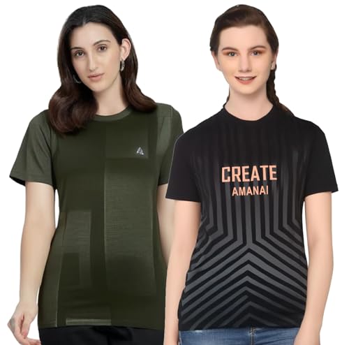 Image of SHAUN Women Dryfit T-Shirt (905W1 $P Pack of 1)