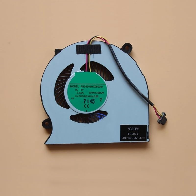 Ventilateur processeur Clevo N130BU pour réparer une surchauffe PC et supprimer les bruits