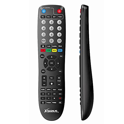 Xsarius Sniper HD H.265 / HD Combo H.265 / HD OTT H.265 Fernbedienung Cover