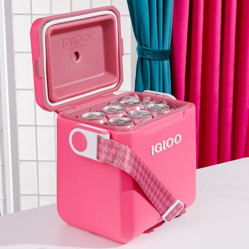 Image of Igloo Tag Along Too Coolers | Insulated Hard Shell Picnic Style Cooler | Rolling Ice Chest