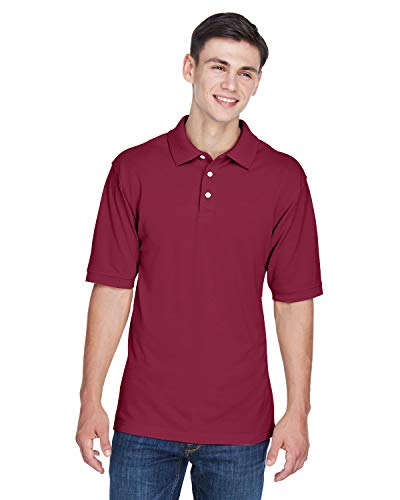Polo piqué Easy Blend Harriton homme matière durable