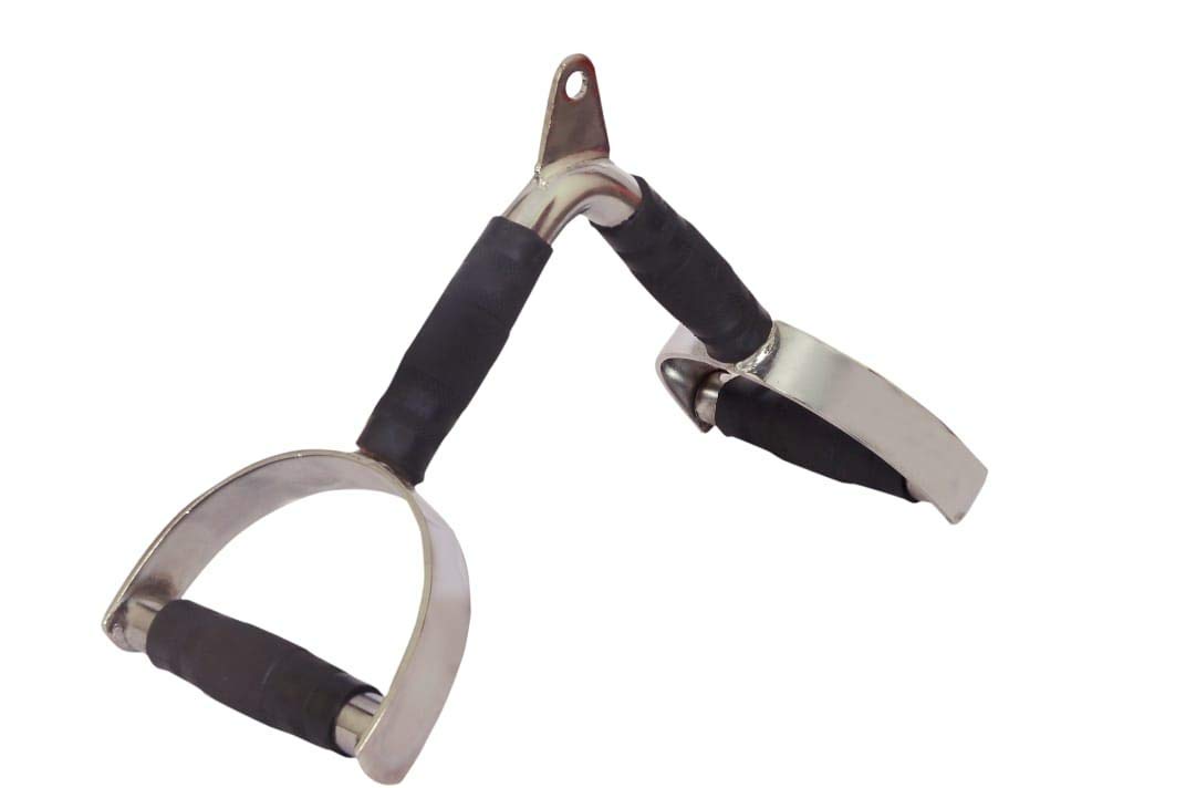 JTC Pro Grip VD Bar, Attachment, Double D Handle | High Pulley | LAT Bar with Rubber Grip (Double D V Handle) (B09BK15SSH) Amazon Price History, Amazon Price Tracker
