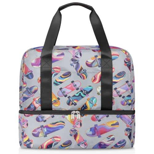 Bolsa de lona deportiva unisex de 21L para solucionar el desorden en el gimnasio