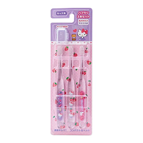 Sanrio 298816 Hello Kitty - Juego de 3 cepillos de dientes