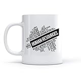 Große Tassen für Heißgetränke Idee für die Personalabteilung der Personalagentur (11oz/320ml) Keramik-Kaffeetassen für Zuhause oder die Arbeit