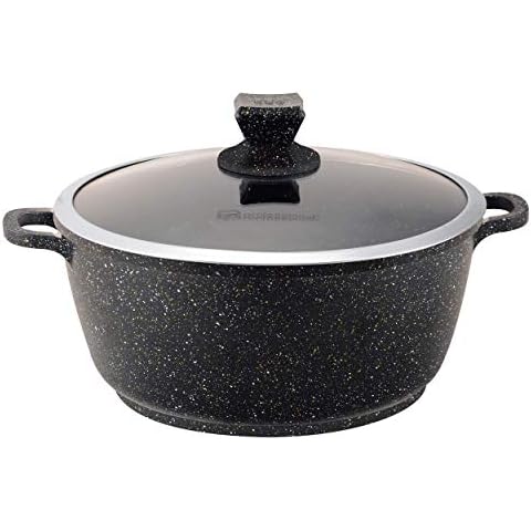 SQ Professional 30cm Die-Cast Aluminium Stockpot Cover
