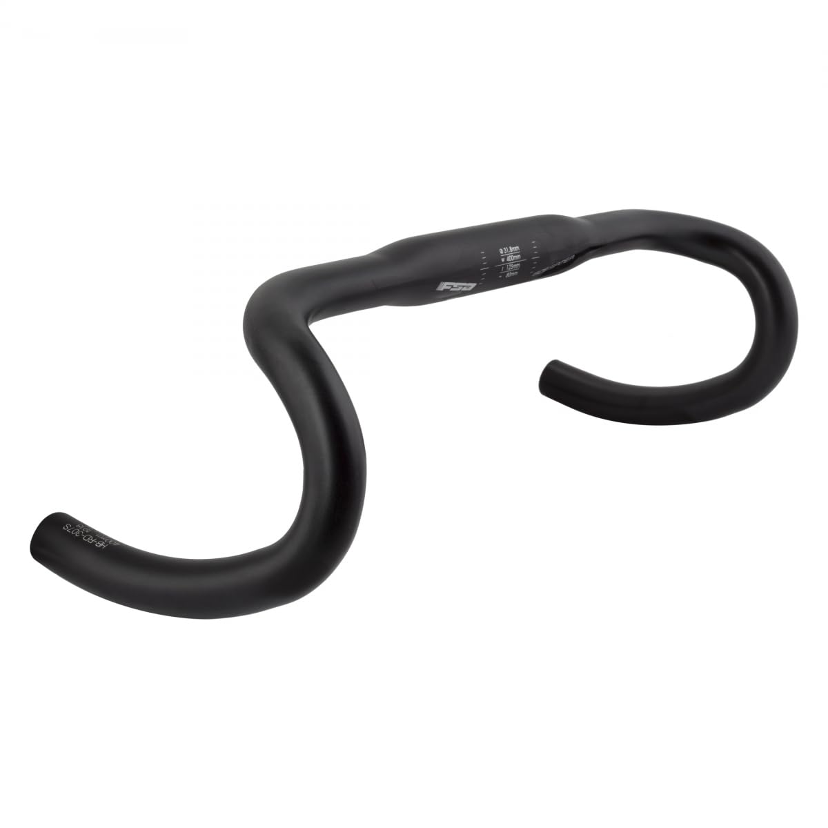 Amazon.com: FSA Gossamer Wing Compact Black, 40cm | bike