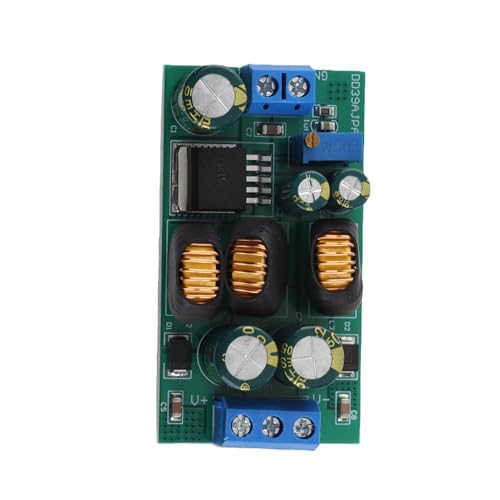 [Potente] Il pannello step-up è dotato di microprocessore avanzato che consente alla scheda di regolare accuratamente la tensione e la corrente di uscita. È caratterizzato alta potenza ed efficienza.