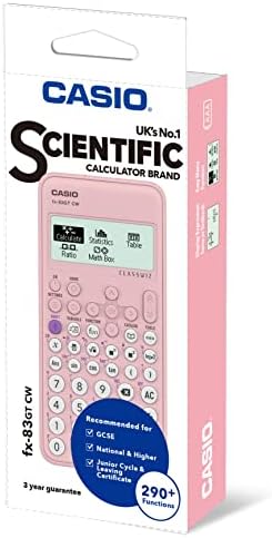 Casio FX-83GTCW różowy kalkulator naukowy