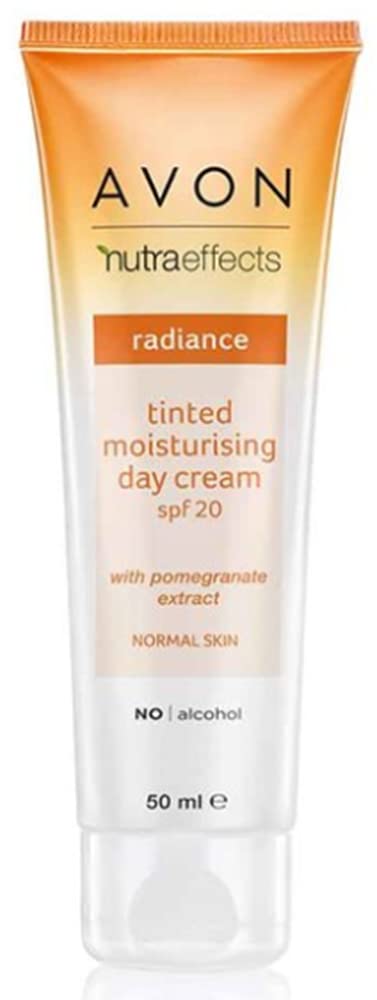 Nutraeffects Radiance Tinted Moisturiser SPF20 by Avon, 50 ml (Pack of 1)
