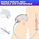2-in-1 Dilator Harnröhre Peniskäfig Silikon+ Analdusche Analplug,mit Katheter Harnröhre Mann,Keuschheitskäfig Herren,Penishülle Penis Sleeve,Buttplug,Analdusche Frau Herr,Klistier Masturbator (A)