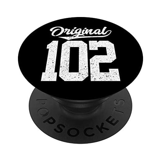 102 cumpleaños y original ciento dos PopSockets PopGrip Intercambiable
