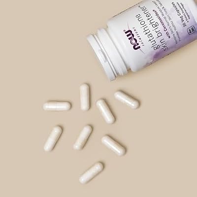 NOW Foods Solutions, Glutathione Skin Brightener with Ceramosides, Moisturizing and Illuminating, 30 Veg Capsules
