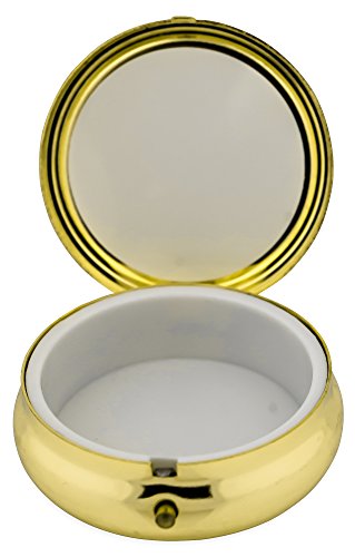 Venerare 60Mm Our Lady Of Guadalupe Pyx (Gold-Tone With Clear Coat) #TOP1