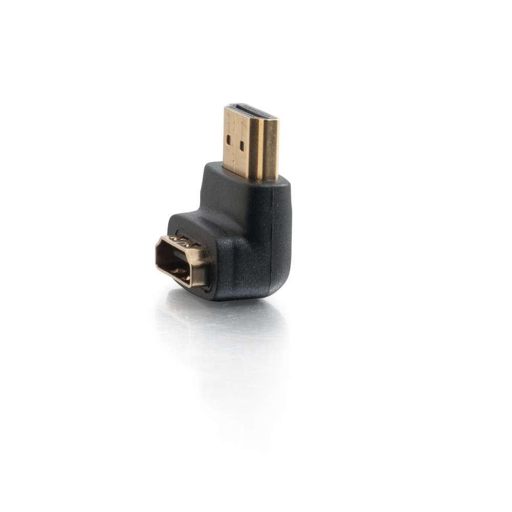 C2G HDMI-Stecker auf HDMI-Buchse 90-Grad-Adapter