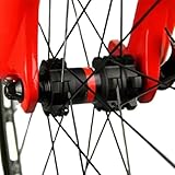 fistCycling Adaptador de eje pasante para bicicleta de 15 mm a 9 mm QR de liberación rápida de 15 mm a QR 15 a 9 ejes para espaciador de rueda delantera de bicicleta de montaña MTB