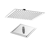 Photo Gallery metaform - soffione doccia top line quadrato in acciaio inox 25x25 cm Photo Gallery metaform - soffione doccia top line quadrato in acciaio inox 25x25 cm